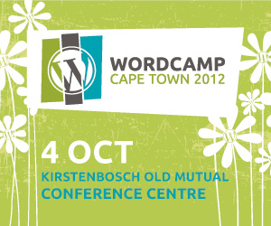 WordCamp Cape Town 2012 Supporter Badge